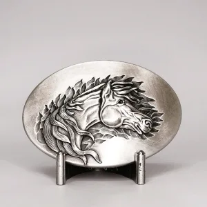 Silver Plated Wind Horse