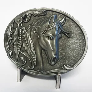 The Silver Mare Belt Buckle