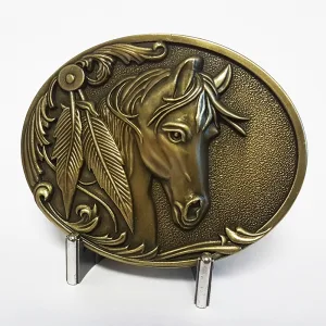 The Bronze Mare Belt Buckle