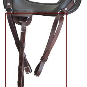 McClellan replacement stirrup strap & Quarter Strap set