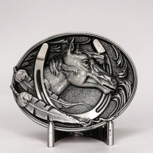 The Silver Stallion Belt Buckle