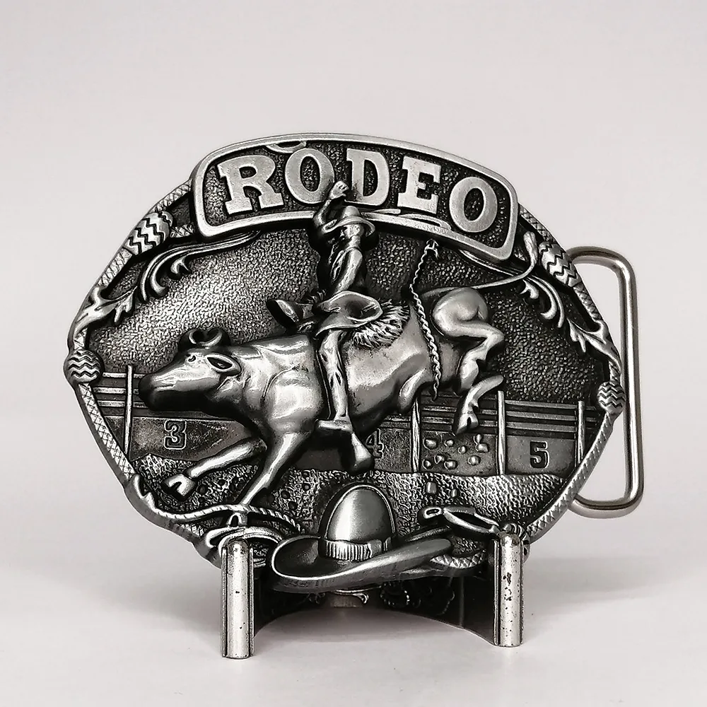 The Rodeo Bull Belt Buckle