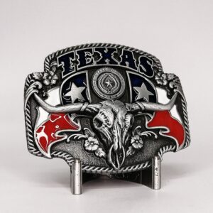 Texas Bull Belt Buckle