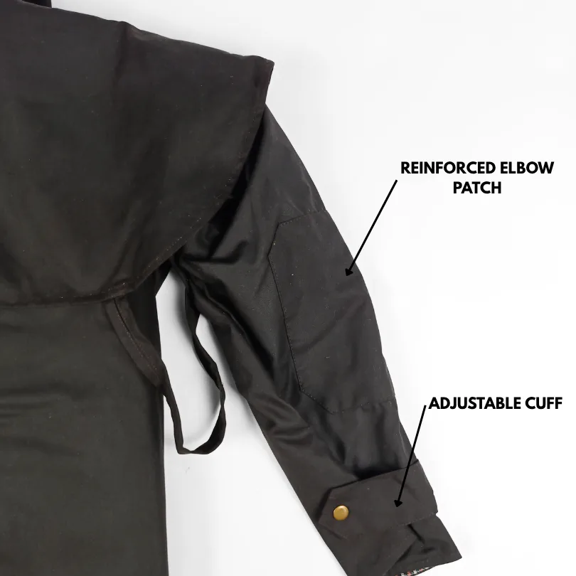 All-Weather Oilskin Long Coat - Image 6