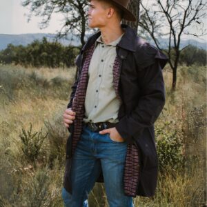 All-Weather Oilskin 3/4 (Short) Coat