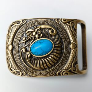 Western Dragon Belt Buckle