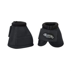 Weaver No-Turn Bell Boots - Black