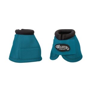 Weaver No-Turn Bell Boots - Turquoise