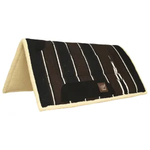 Pawnee Dark Brown Saddle Pad