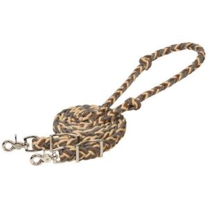 Weaver Reins - EcoLuxe™ Bamboo Flat Barrel Reins (Brown)