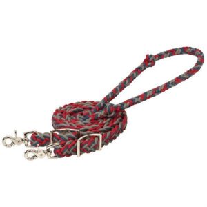 Weaver Reins - EcoLuxe™ Bamboo Flat Barrel (Dark Red)