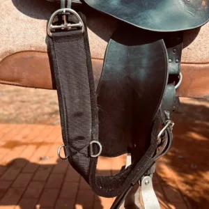 Weaver Felt Lined Deluxe Super Cinch - Black