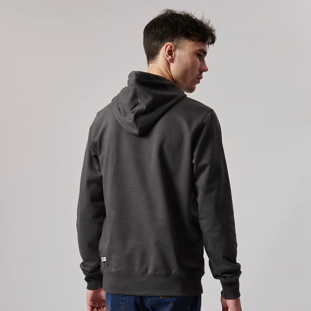 Wrangler -Hooded Fleece Asphalt Grey - Image 5