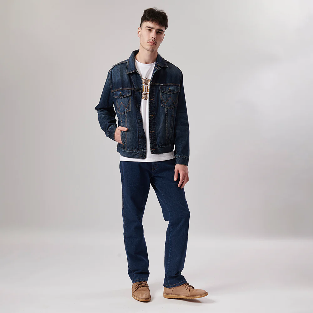 Wrangler - Denim Jacket (Well Worn Blue) - Image 3