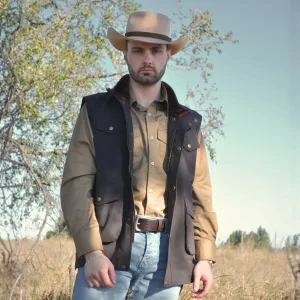 Bushman Oilskin Vest