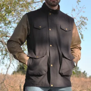 Bushman Oilskin Vest