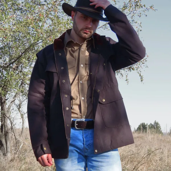 All-Weather Oilskin Alpine Jacket | Trailsaddles