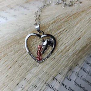 Horse and Girl Pendant