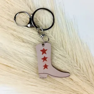 Star Boot Keychain