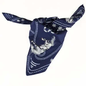 Wild Rag / Bandana - Blue Stallion