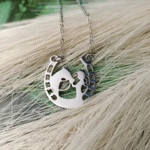 Horse and Girl Pendant
