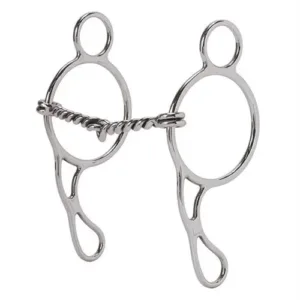 Weaver Gag Bit, 5" Twisted Wire Snaffle Mouth