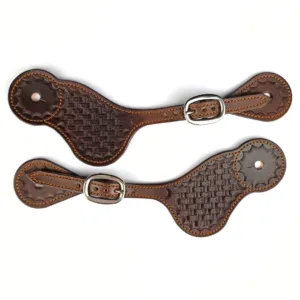 Brown Basket Spur Strap