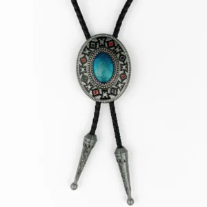Bolo Tie - The Turquoise Canyon