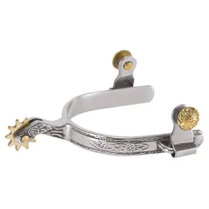 Weaver Ladies' Roping Spur with Engraved Band