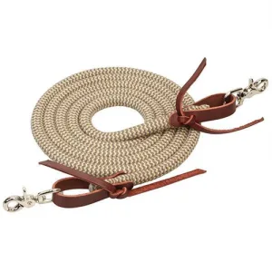 Weaver - EcoLuxe™ Bamboo Round Trail Rein (Tan)