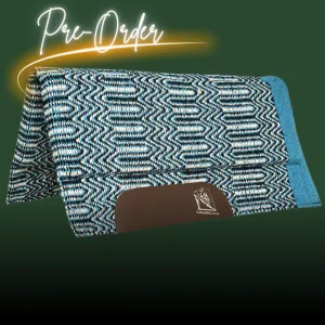 PRE-ORDER - Oklahoma Saddle Pad (Turquoise)