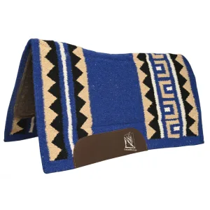 Cheyenne Contoured Saddle Pad (Blue)