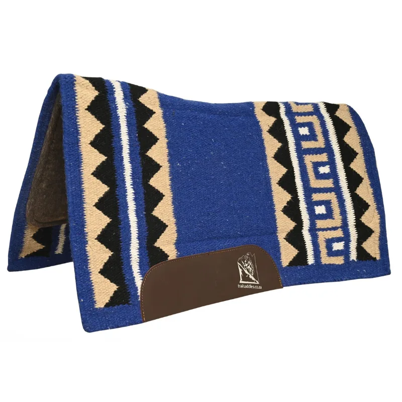Cheyenne Contoured Saddle Pad (Blue)
