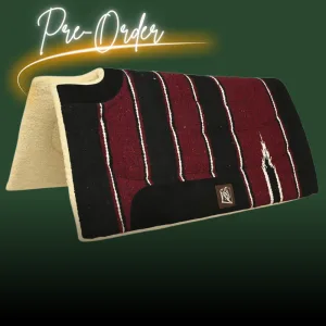 PRE-ORDER - Pawnee Cutback Saddle Pad (Maroon)