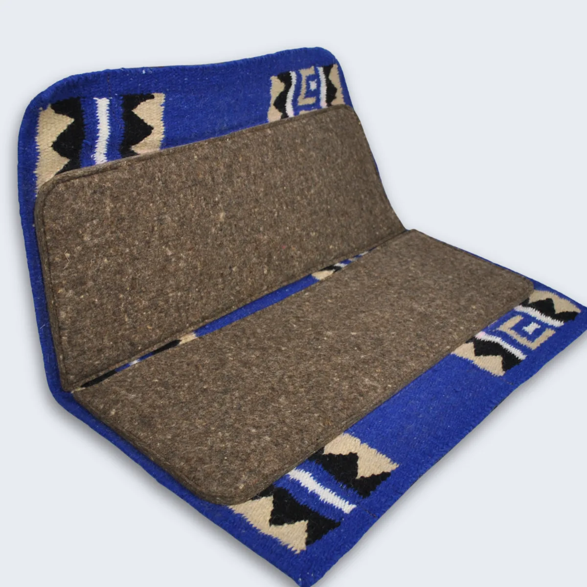 Cheyenne Contoured Saddle Pad (Blue) - Image 2