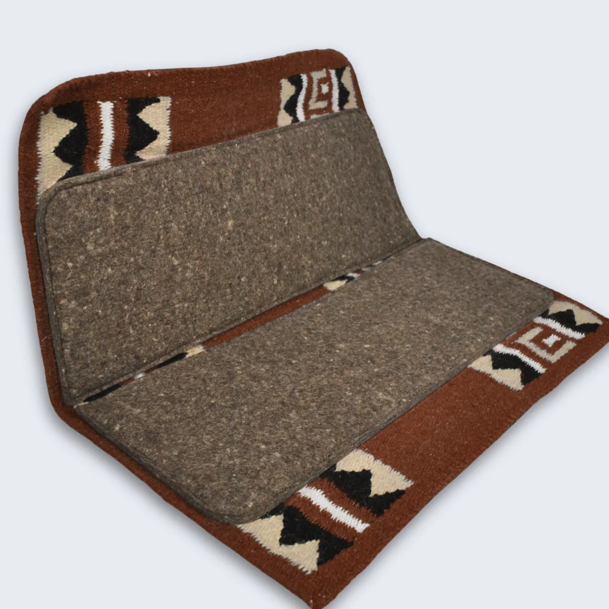 Cheyenne Contoured Saddle Pad (Brown) - Image 2