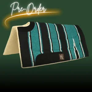 PRE-ORDER - Pawnee Cutback Saddle Pad (Turquoise)