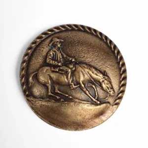Bronze Concho Set (Trailsaddles)