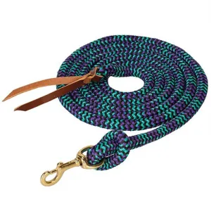 Weaver Poly Cowboy Lead with Snap, 5/8" x 10' Purple