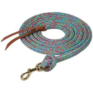 Weaver Poly Cowboy Lead with Snap, 5/8" x 10' Raspberry