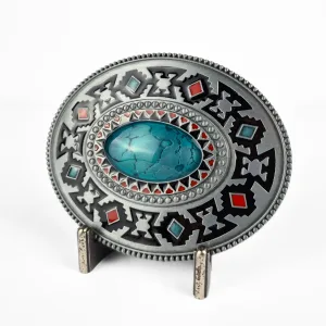 Silver Celtic Belt Buckle
