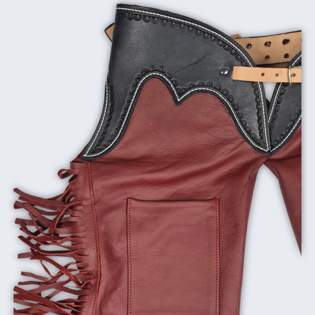 Leather Chaps - Crimson Ridge - Image 2
