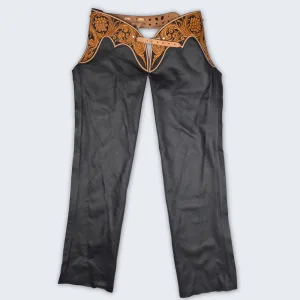 Leather Chaps - Midnight