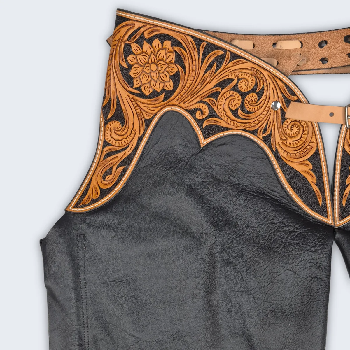 Leather Chaps - Midnight - Image 2