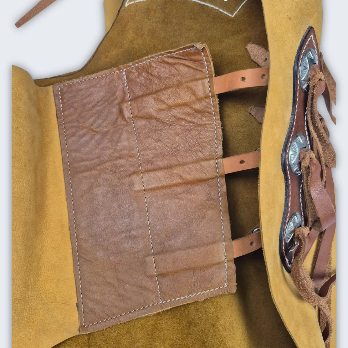 Leather Chinks - Copper Blossom - Image 3