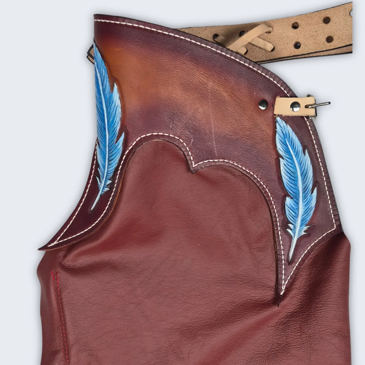 Leather Chaps - Rust & River - Image 2