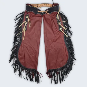 Leather Chinks - Outlaw Rose