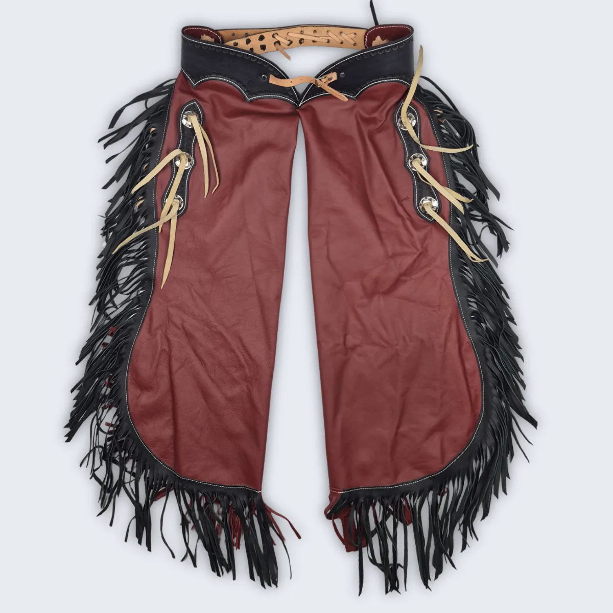 Leather Chinks - Outlaw Rose