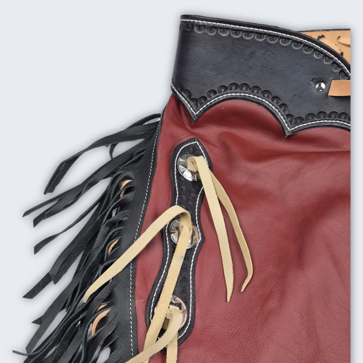Leather Chinks - Outlaw Rose - Image 2
