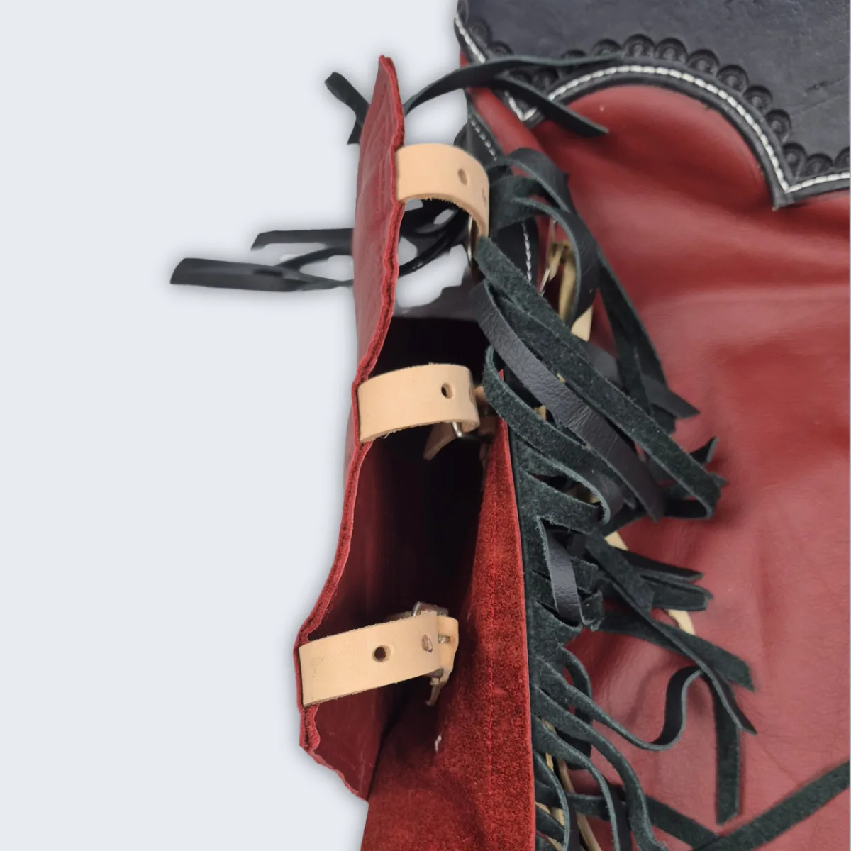 Leather Chinks - Outlaw Rose - Image 3
